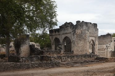 The ruins of Songo Mnara.