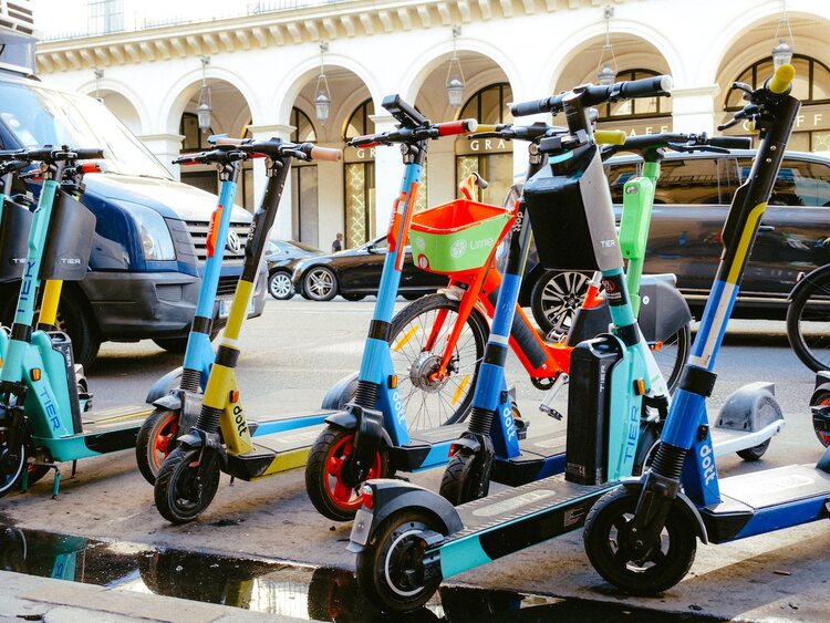 Electric Scooter Rental Business