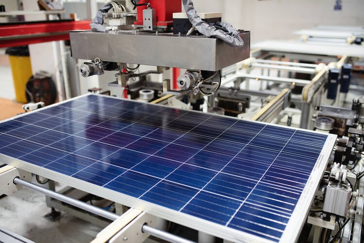 Solar Panel Manufacturing Business